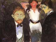 Edvard Munch Envy oil painting